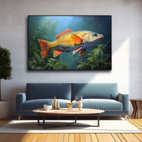 Thumbnail for Acrylic Painting of Fish