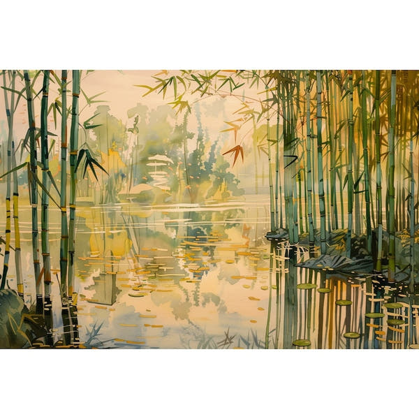 Bamboo Forest Painting