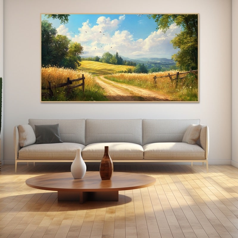 Painting of the English Countryside