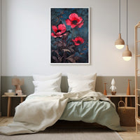 Thumbnail for Big Red Flower Painting