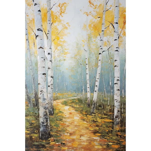 Birch Tree Painting