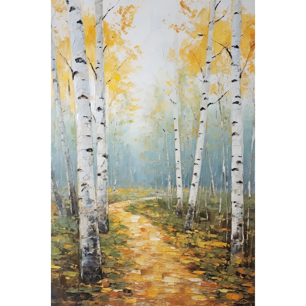Birch Tree Painting
