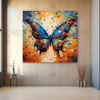 Thumbnail for Butterfly Abstract Oil Painting