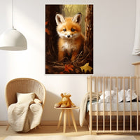 Thumbnail for Cute Fox Painting
