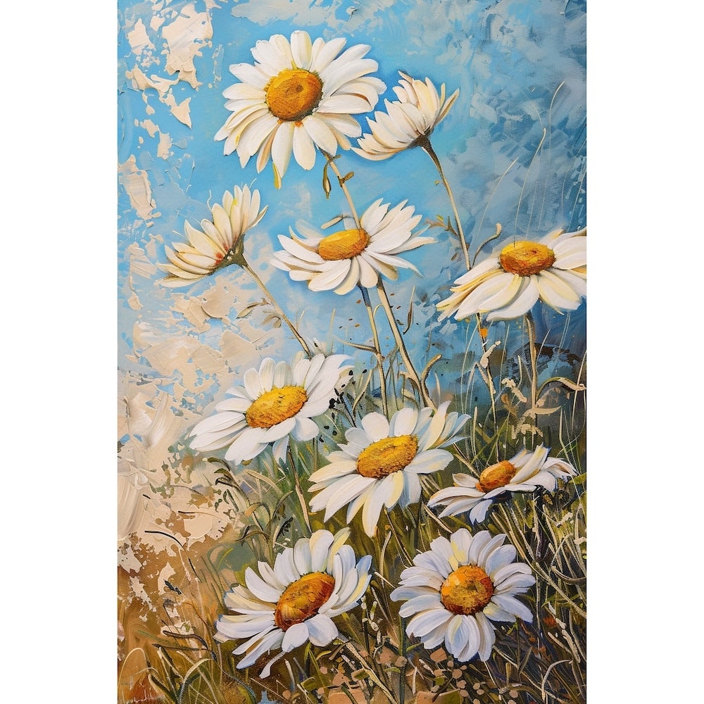 Flower Painting Canvas