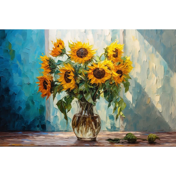 Sunflower Pot canvas