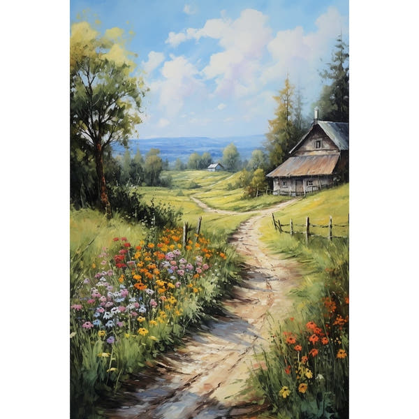 Canvas of Ireland Countryside