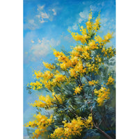 Thumbnail for Yellow Flower Acrylic Canvas