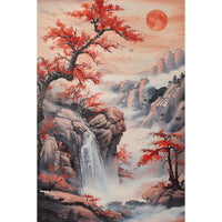Thumbnail for Traditional Japanese Landscape Canvas