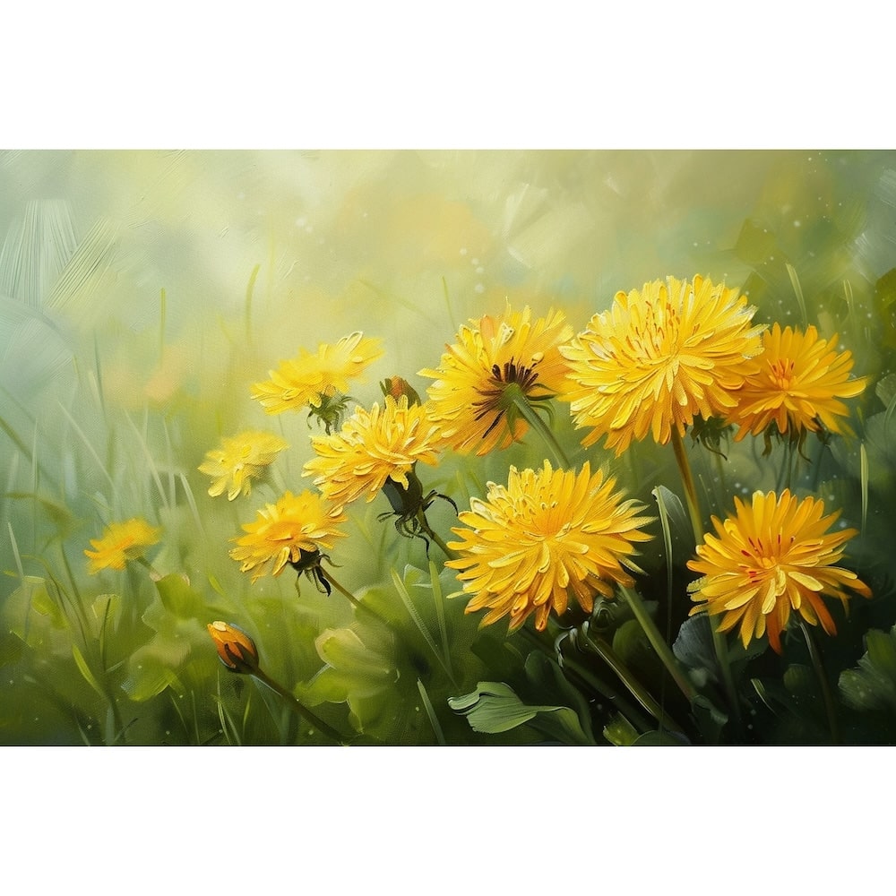 Dandelion Acrylic Canvas