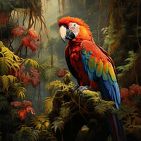 Thumbnail for Parrot in Tree Canvas