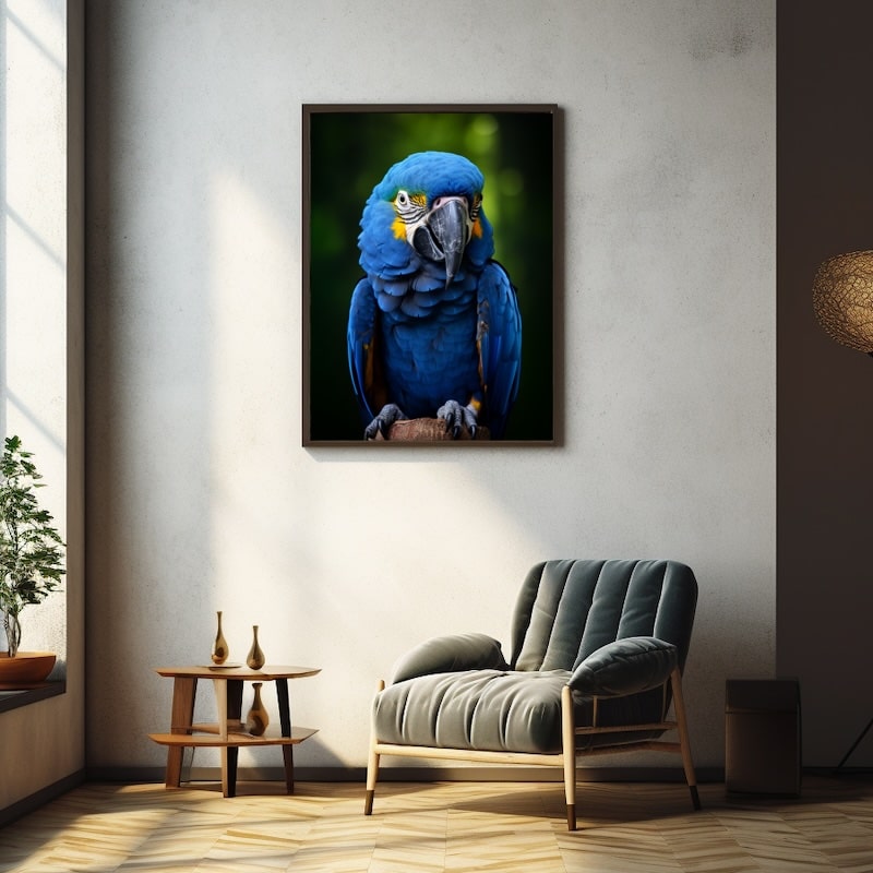 Beautiful Parrot Painting