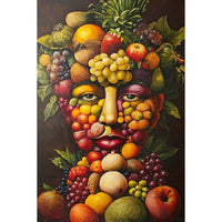 Thumbnail for Woman Made of Fruit Canvas