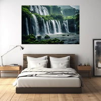 Thumbnail for Waterfall Painting on Canvas