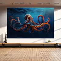 Thumbnail for Octopus Canvas Wall Art