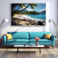Thumbnail for Tropical Beach Canvas