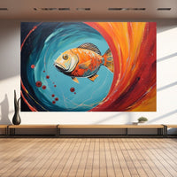 Thumbnail for Fish Canvas Art