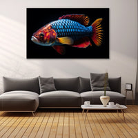 Thumbnail for Fish Print Painting