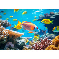 Thumbnail for Colorful Tropical Fish Canvas
