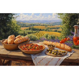 Field Landscape Canvas
