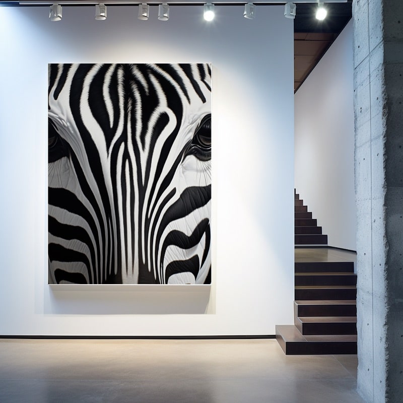 Zebra Stripes Painting