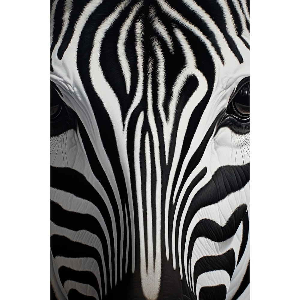 Zebra Stripes Canvas