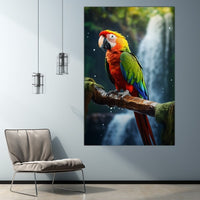 Thumbnail for Rectangular Parrot Painting