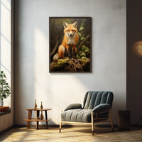 Thumbnail for Fox on Canvas