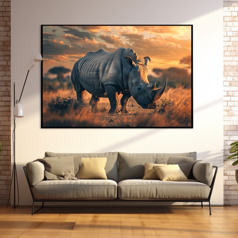 Painting of Rhinoceros
