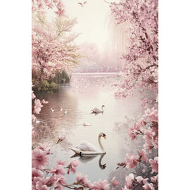 Pink Landscape Canvas