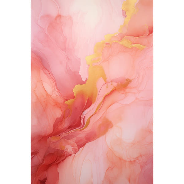 Abstract Rose Acrylic Canvas