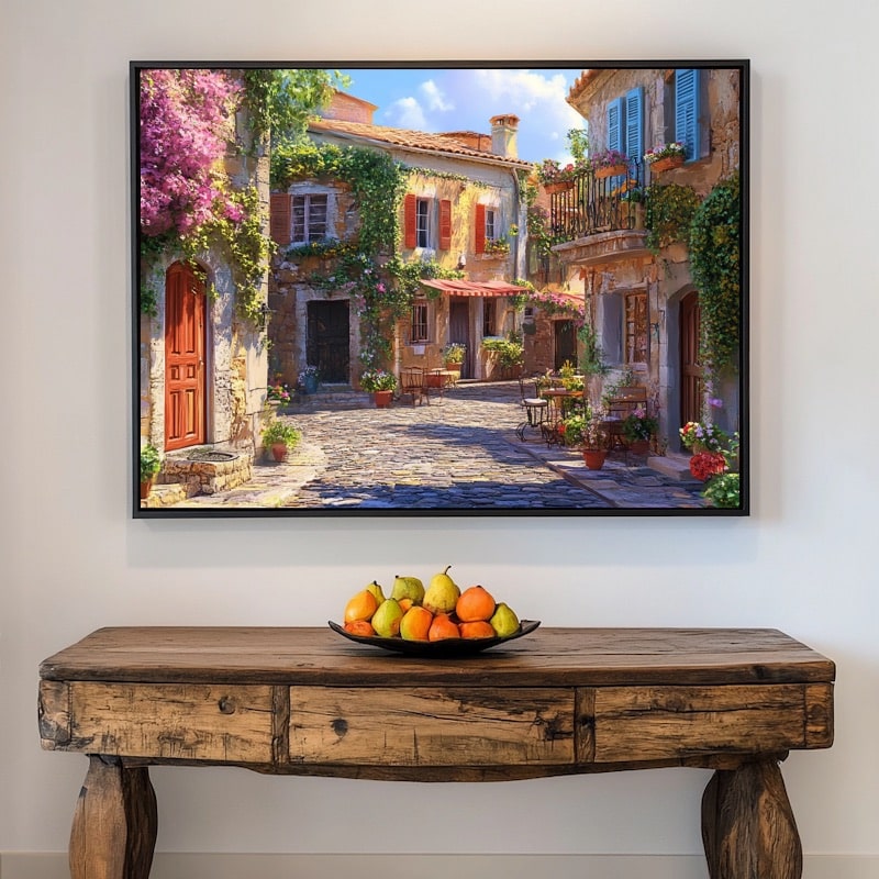 Vintage Scenery Painting