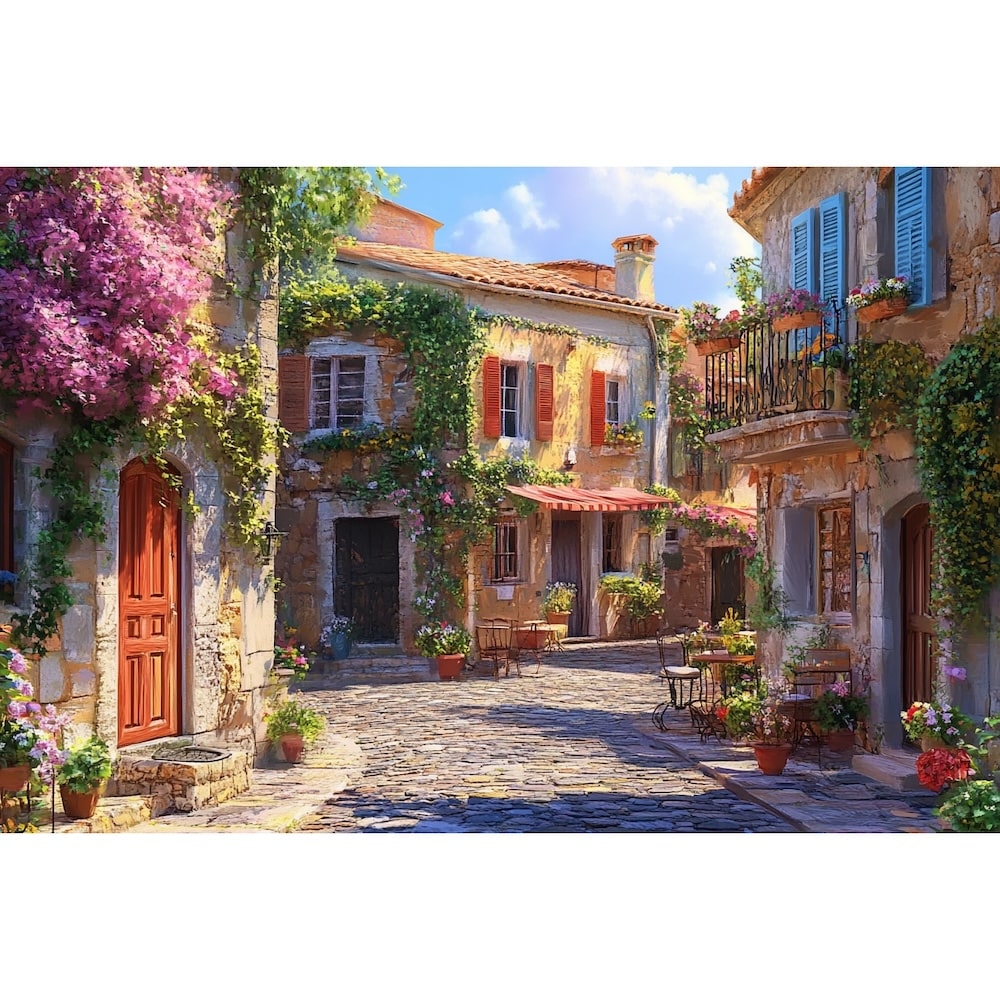 Vintage Scenery Canvas
