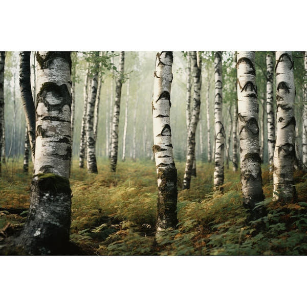 Silver Birch Tree Canvas