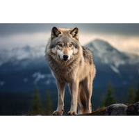 Thumbnail for Lone Wolf Painting