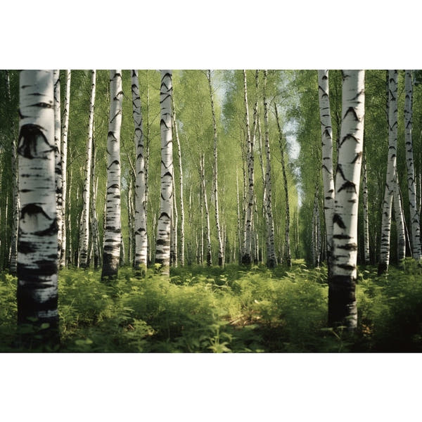 Canvas of Birch Trees