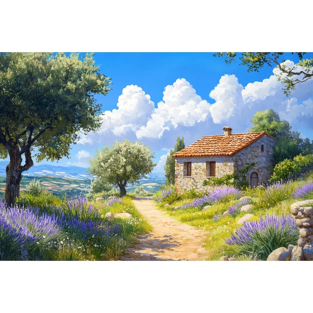 Provence Painting