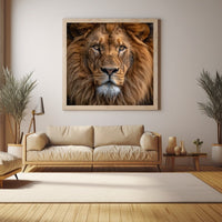 Thumbnail for Lion Head Canvas