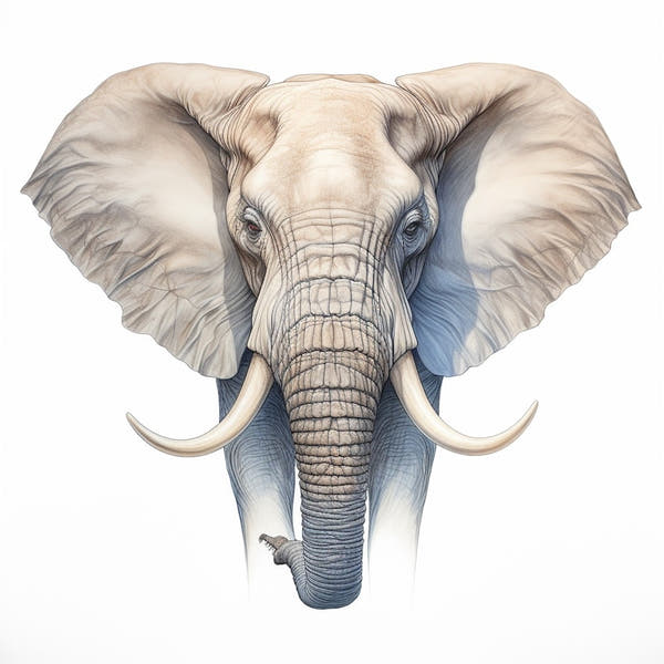 Colorful Elephant Painting