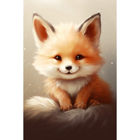 Thumbnail for Baby Fox Canvas