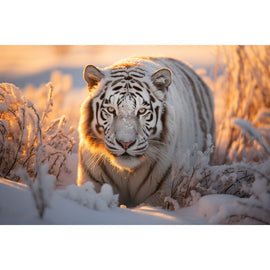 Snow Tiger Canvas