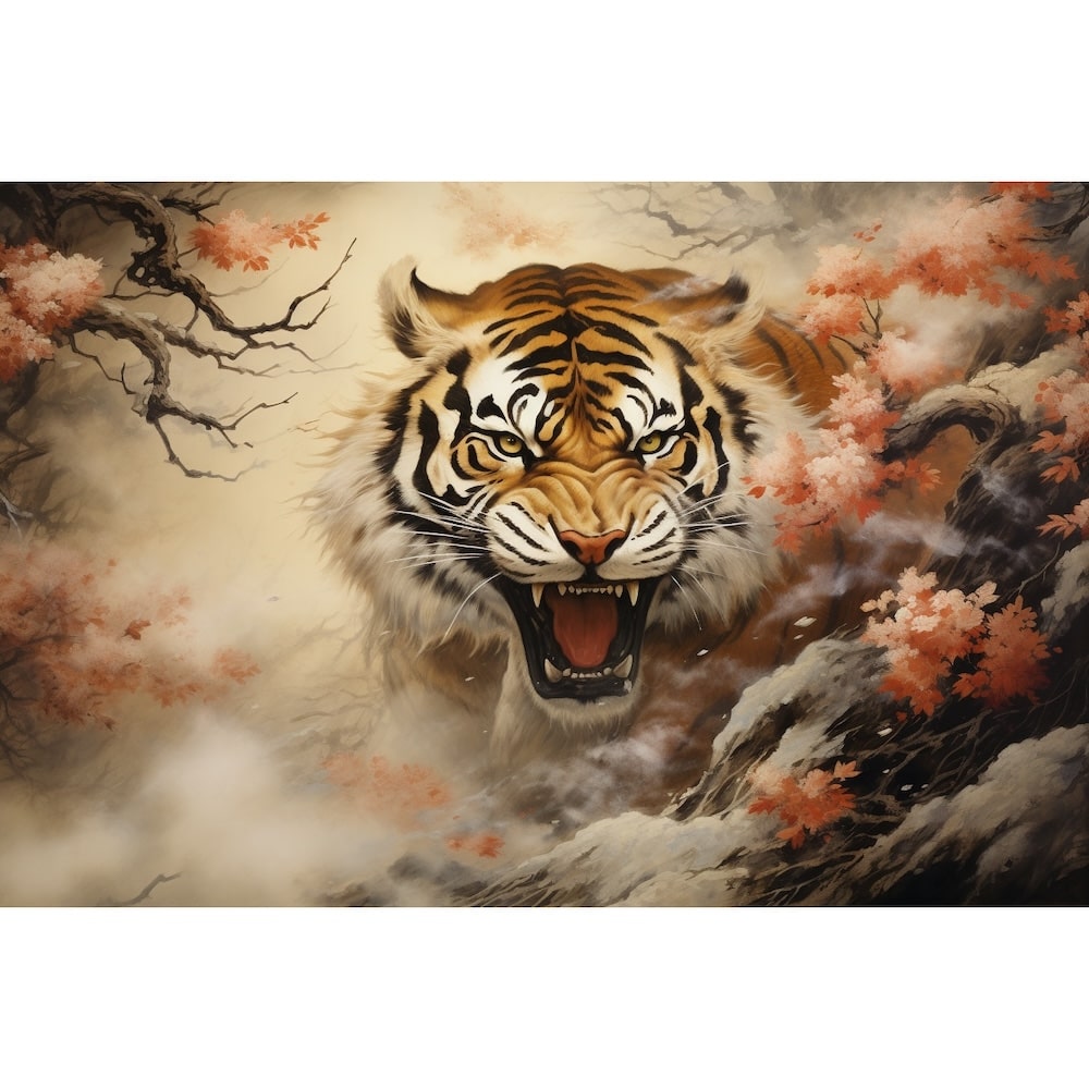 Tiger Japanese Canvas