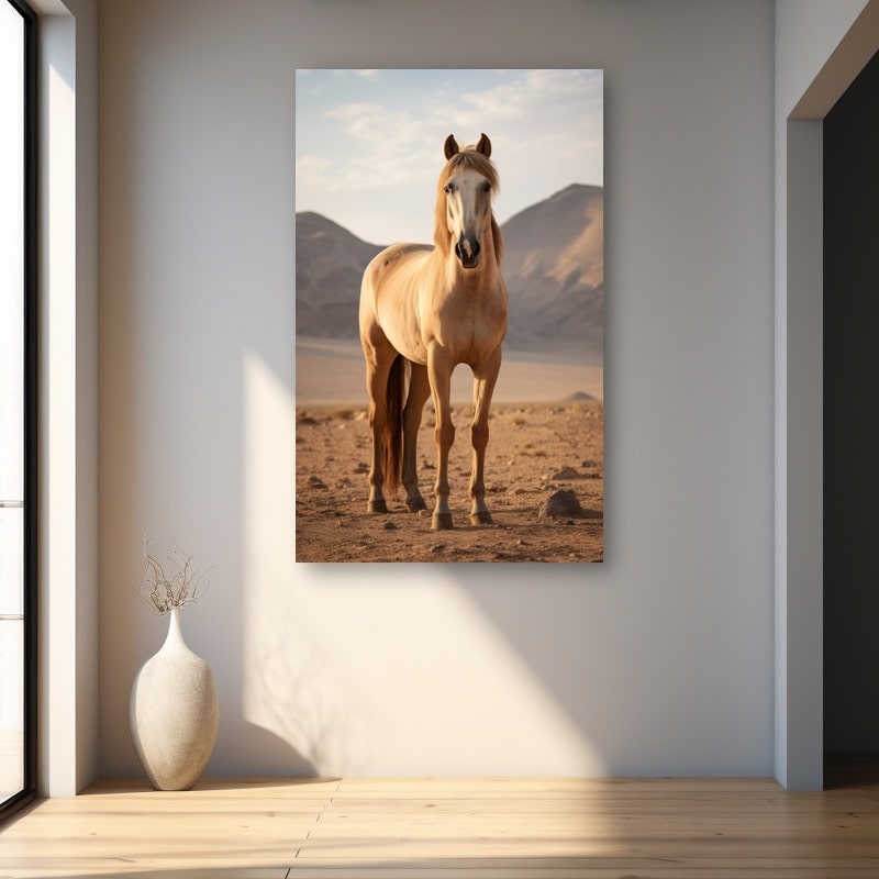 Wild Horse Painting on Canvas