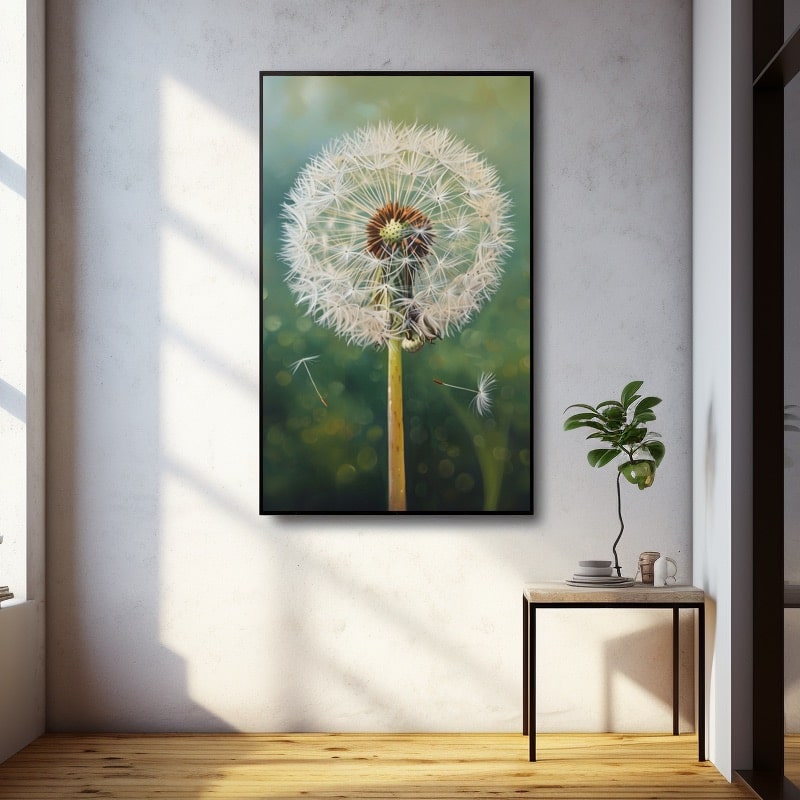 White Flower Canvas Print