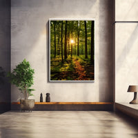 Thumbnail for Forest Painting on Canvas