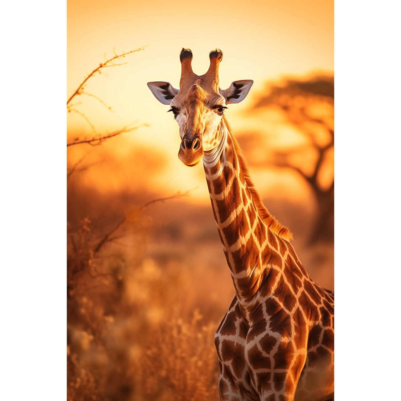 Giraffe Painting