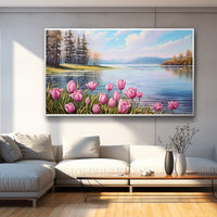 Thumbnail for Tulips Painting Canvas