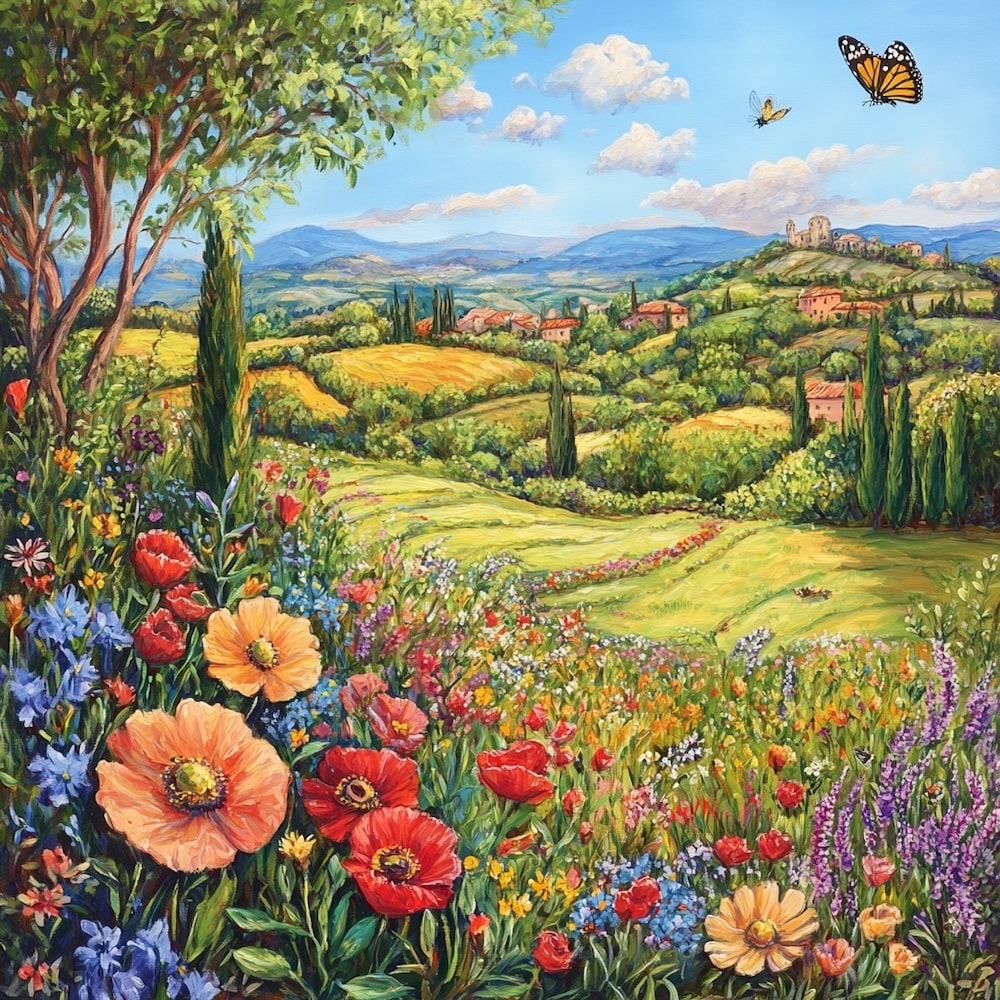 Colour Scenery Canvas