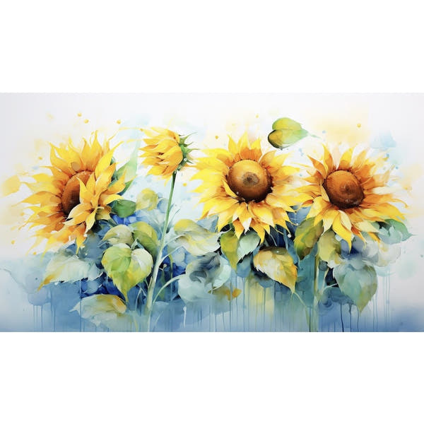 Sunflower Art canvas