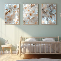 Thumbnail for 3 Piece Flower Canvas